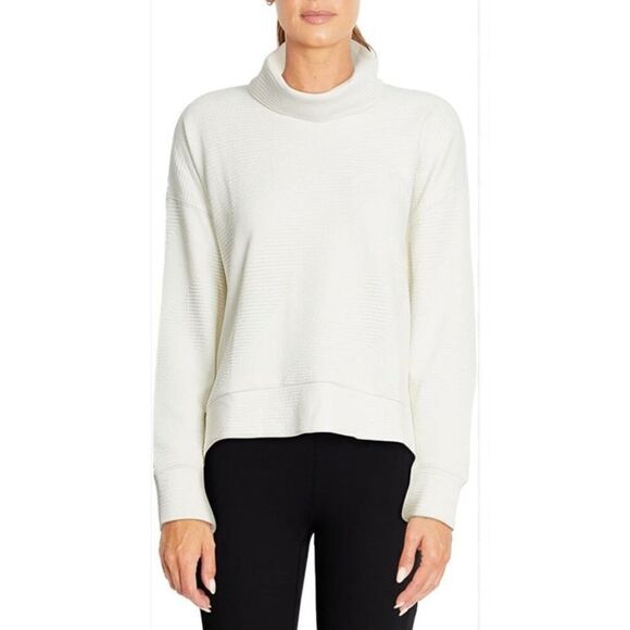 Balance Collection Marci off-white slouch neck pullover - S - Picture 1 of 9